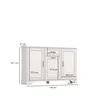 Komoda TIFFANY II 3d1s fineline crema | Mebelbos — zdjęcie 3