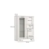 Komoda TIFFANY II z barkiem 1d1w1s1b fineline crema | Mebelbos — zdjęcie 3 Komoda TIFFANY II z barkiem 1d1w1s1b fineline crema | Mebelbos — zdjęcie 3