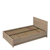 Łoże JAZZ 160 z pojemnikiem dąb sonoma (v.2) | Mebelbos — zdjęcie 3