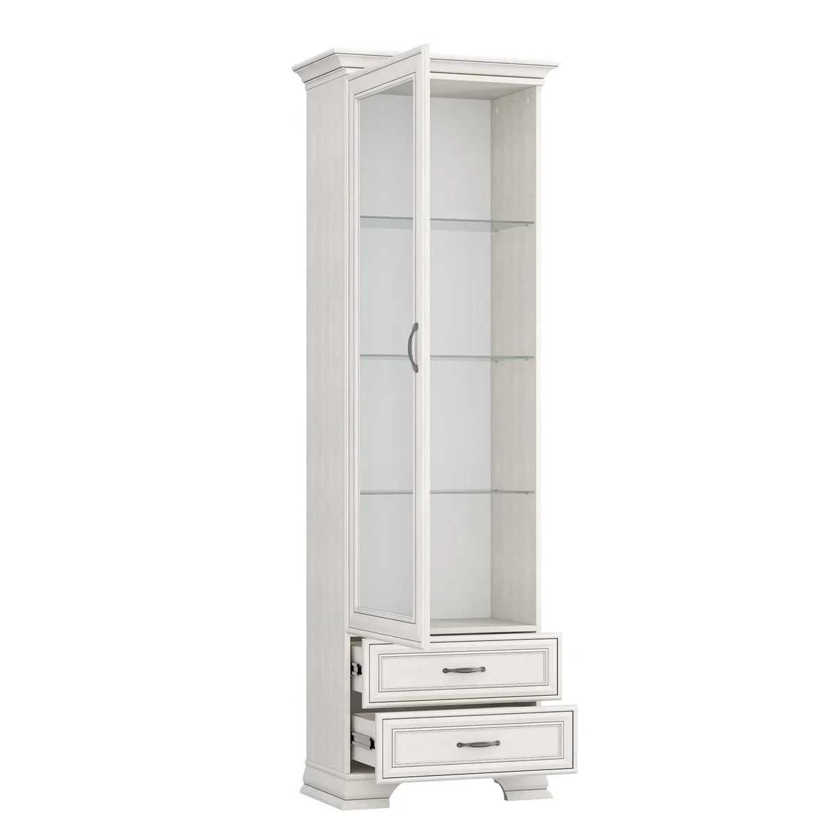 Witryna TIFFANY II 1w2s fineline crema | Mebelbos — zdjęcie 6