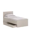 Łóżko EVO 1s/90 kaszmir / dąb castello | Mebelbos — zdjęcie 3