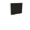 Szafka kuchenna BOSTON G2-80 biały / Ryfla PVC czarny mat | Mebelbos