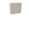 Szafka kuchenna BOSTON G2-80 biały / Ryfla PVC kaszmir mat | Mebelbos
