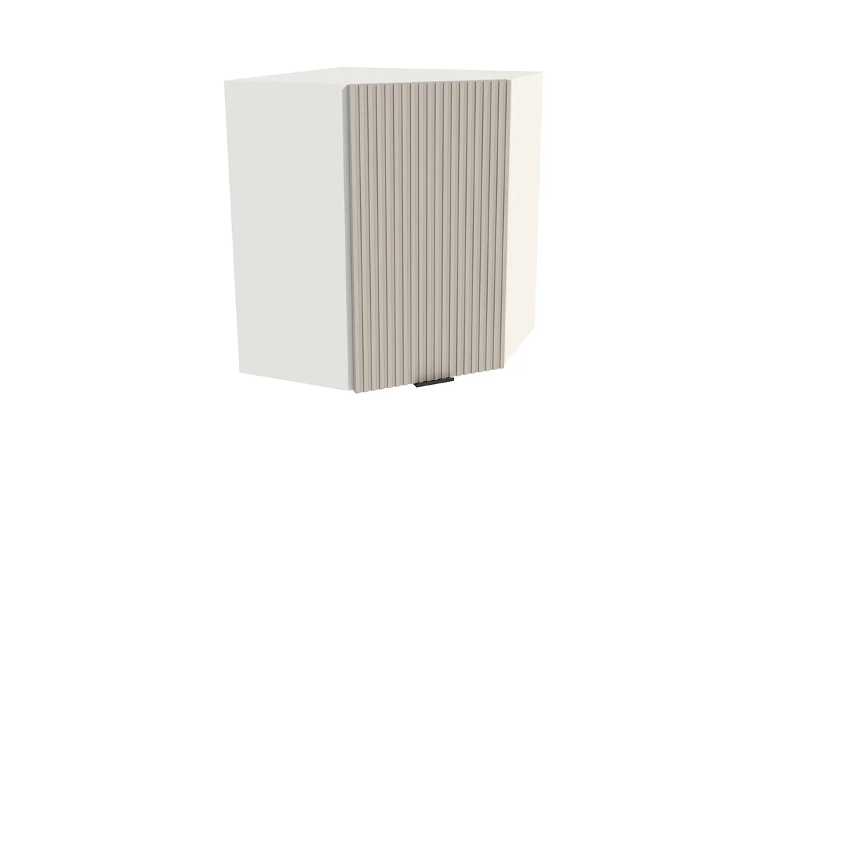 Szafka kuchenna BOSTON GNWU-60 biały / Ryfla PVC kaszmir mat | Mebelbos