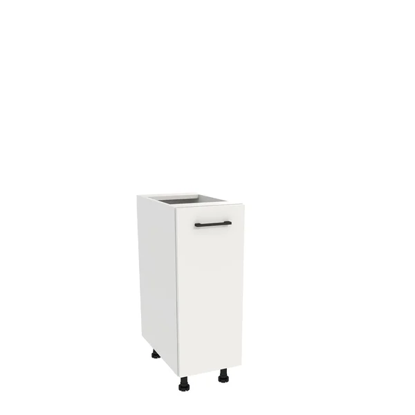 Szafka kuchenna BOSTON D-30 biały / Tafla biały | Mebelbos Szafka kuchenna BOSTON D-30 biały / Tafla biały | Mebelbos
