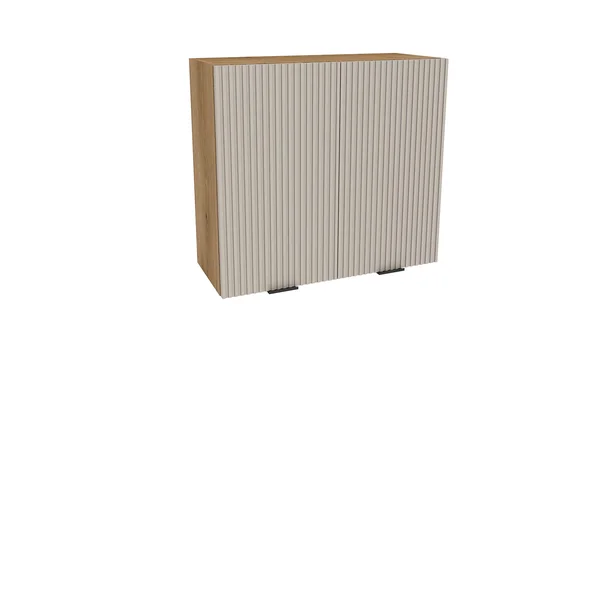 Szafka kuchenna BOSTON G2-80 dąb evok / Ryfla PVC kaszmir mat | Mebelbos