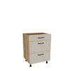 Szafka kuchenna BOSTON DSH-60-2W-1N dąb evok / Tafla kaszmir | Mebelbos