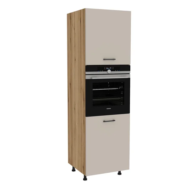 Szafka kuchenna BOSTON DP-60-197 dąb evok / Tafla kaszmir | Mebelbos