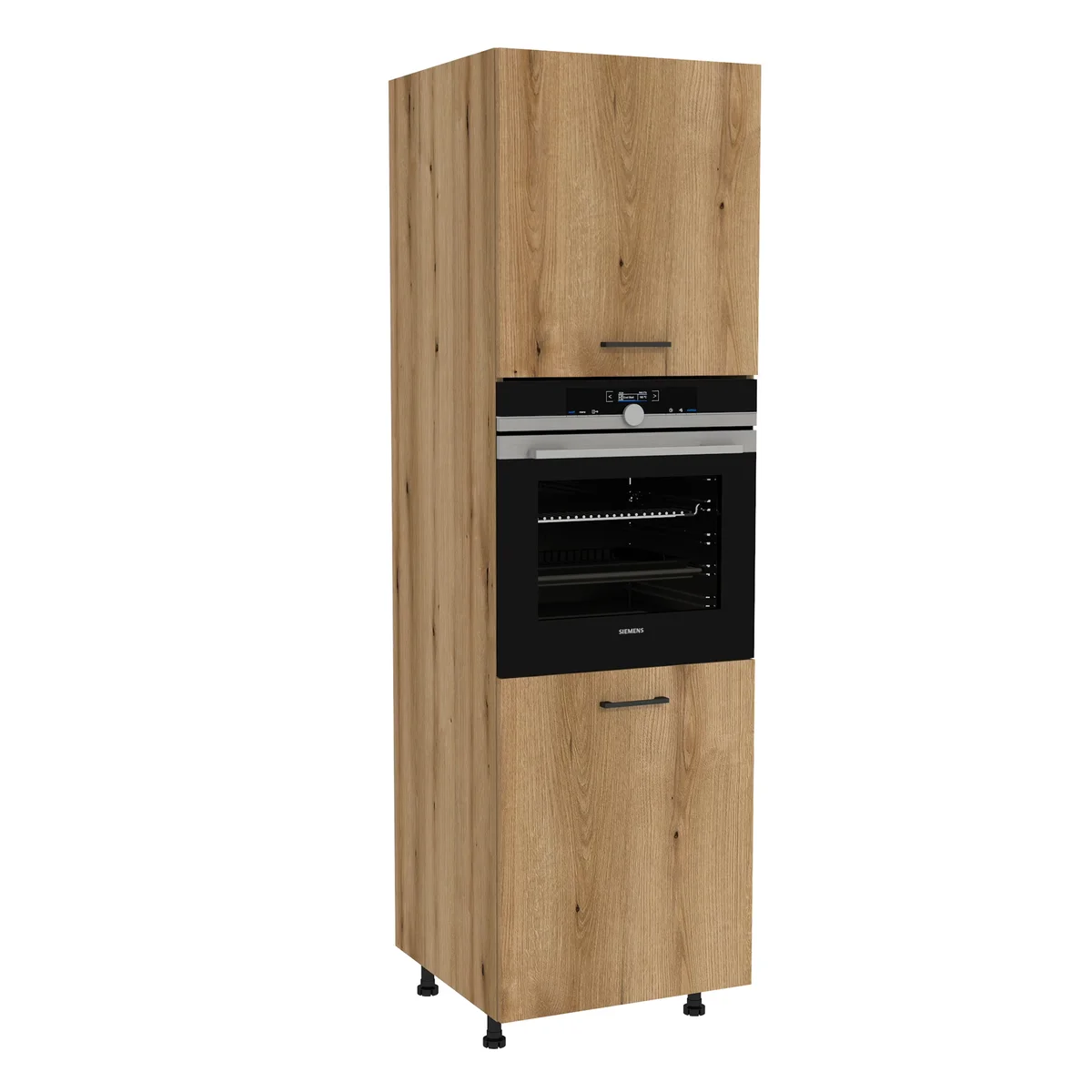 Szafka kuchenna BOSTON DP-60-197 dąb evok / Tafla dąb evok | Mebelbos Szafka kuchenna BOSTON DP-60-197 dąb evok / Tafla dąb evok | Mebelbos