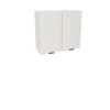 Szafka kuchenna BOSTON G2-80 biały / Ryfla PVC biały mat | Mebelbos
