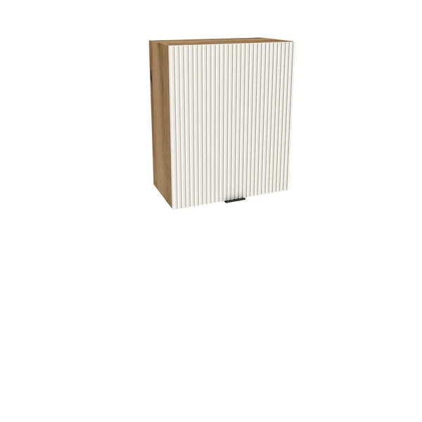 Szafka kuchenna BOSTON G-60 dąb evok / Ryfla PVC biały mat | Mebelbos