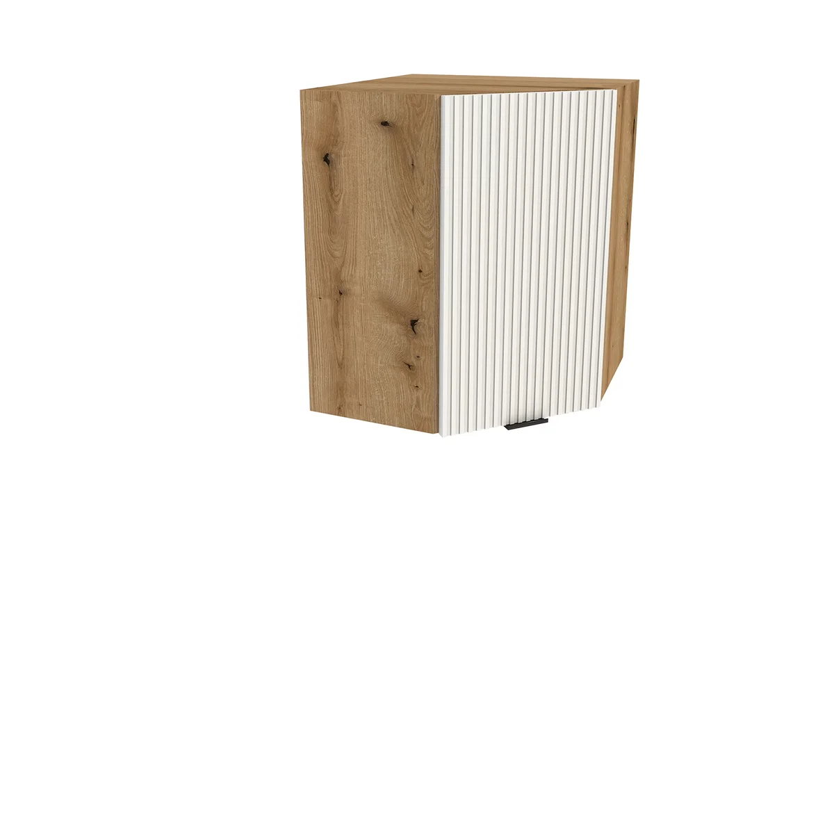 Szafka kuchenna BOSTON GNWU-60 dąb evok / Ryfla PVC biały mat | Mebelbos
