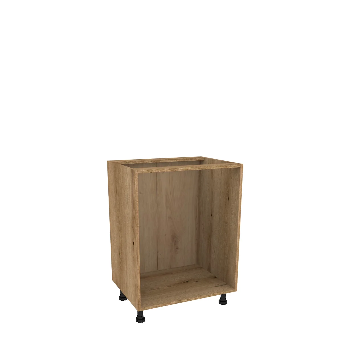 Szafka kuchenna BOSTON DSH-60-2W-1N dąb evok / Tafla akryl biały połysk | Mebelbos — zdjęcie 3 Szafka kuchenna BOSTON DSH-60-2W-1N dąb evok / Tafla akryl biały połysk | Mebelbos — zdjęcie 3