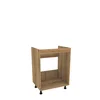 Szafka kuchenna BOSTON DZ-60 dąb evok / Tafla kaszmir | Mebelbos — zdjęcie 3 Szafka kuchenna BOSTON DZ-60 dąb evok / Tafla kaszmir | Mebelbos — zdjęcie 3