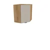 Szafka kuchenna BOSTON GNWU-60 dąb evok / Ryfla PVC kaszmir mat | Mebelbos