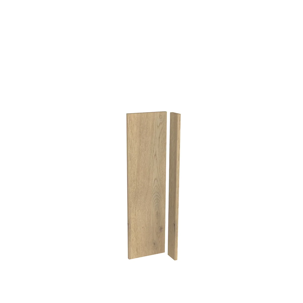 Panel maskujący 16mm płyta dąb cremona 720x200/74 - blenda do DNW-105 | Mebelbos