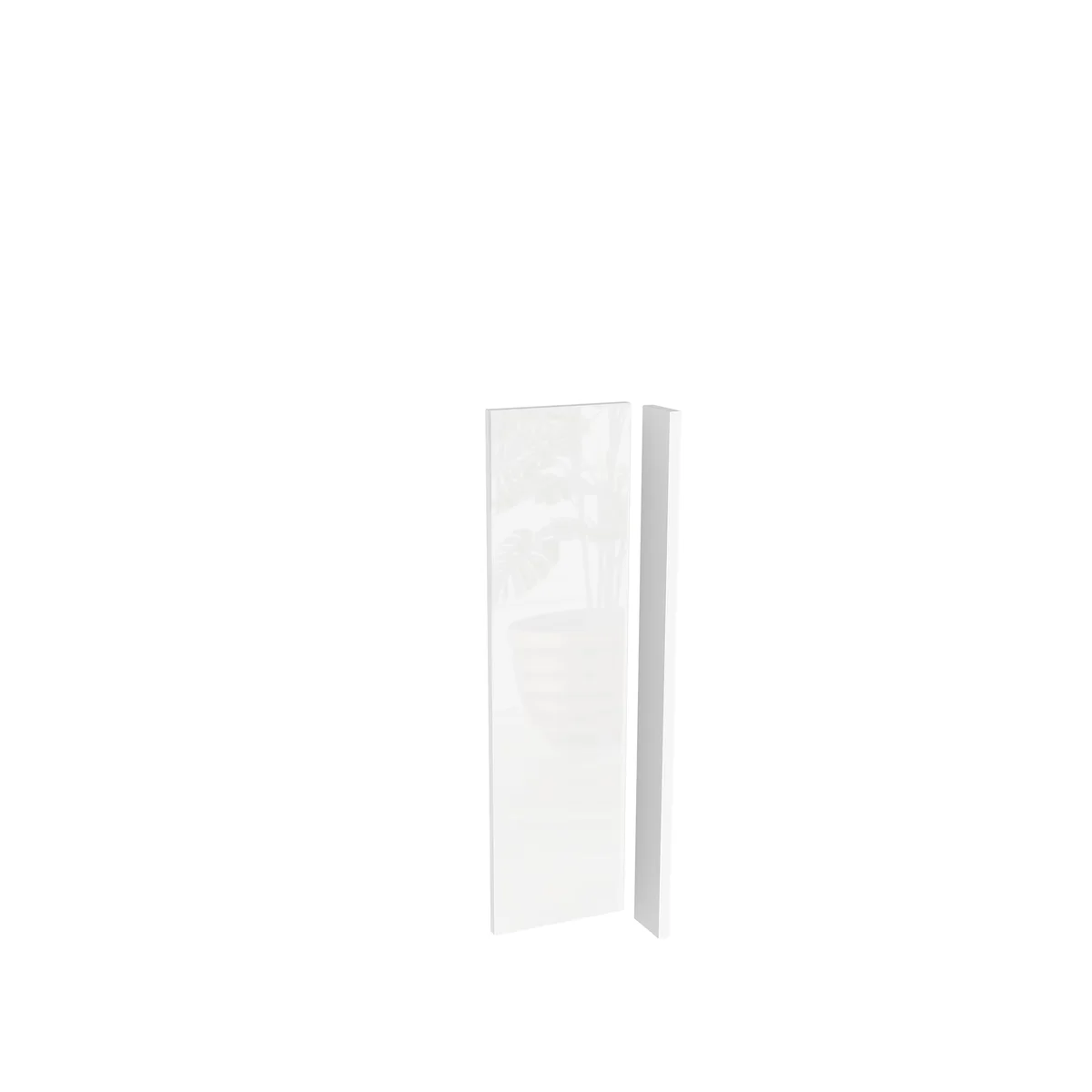 Panel maskujący akryl biały połysk 720x200/72 | Mebelbos