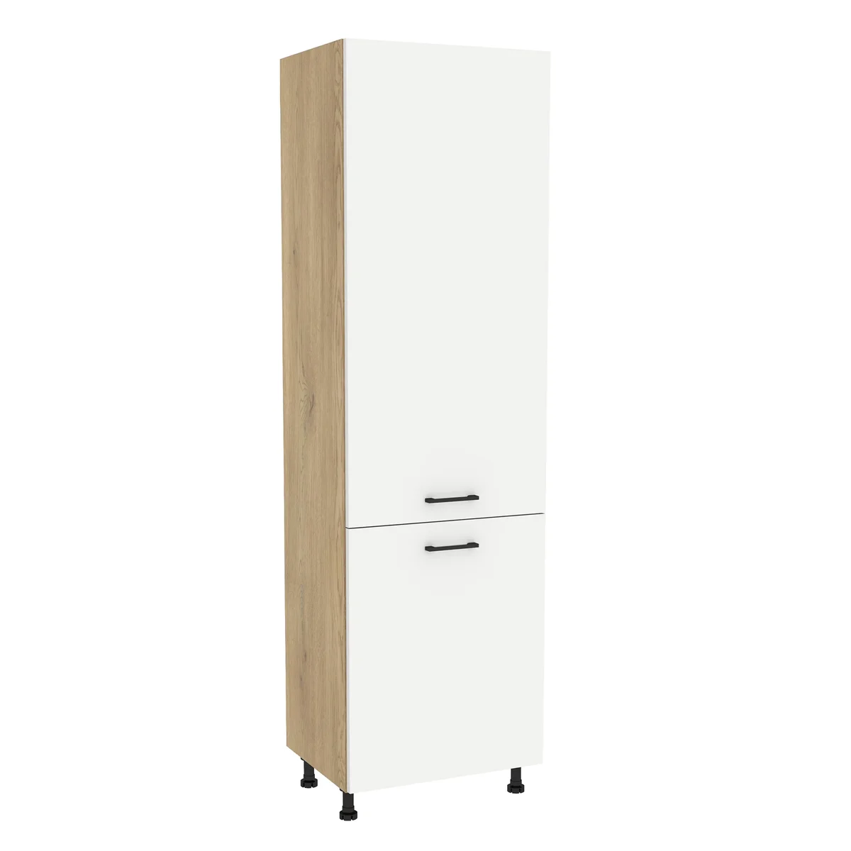 Szafka kuchenna BOSTON DL-60-197 dąb cremona / Tafla biały | Mebelbos