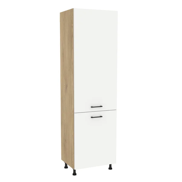 Szafka kuchenna BOSTON DL-60-197 dąb cremona / Tafla biały | Mebelbos