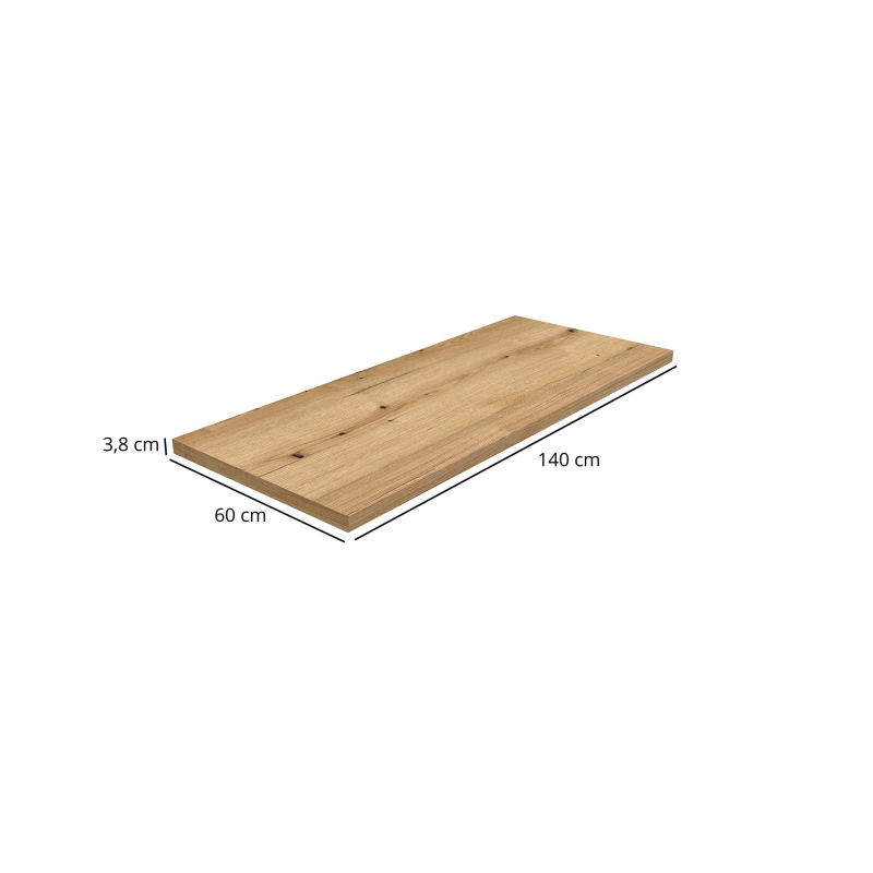 Blat do szafek 140 cm Dąb Evoke K365 FP | Mebelbos — zdjęcie 2