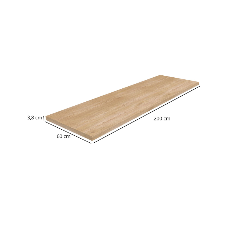 Blat do szafek 200 cm Dąb Cremona 2738 FP | Mebelbos — zdjęcie 2