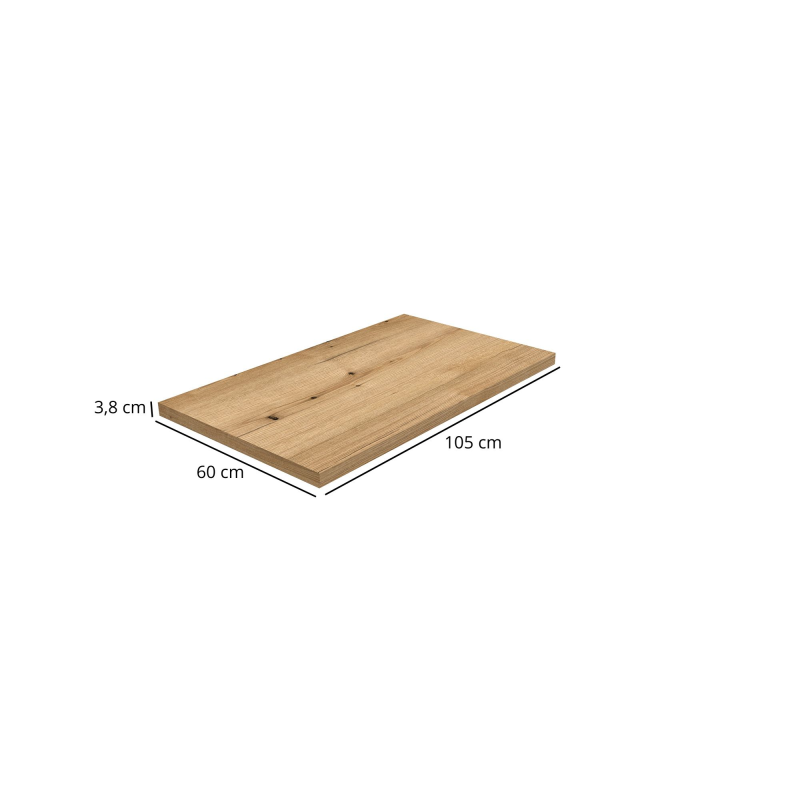 Blat do szafki DNW-105/82 Dąb Evoke K365 FP | Mebelbos — zdjęcie 2 Blat do szafki DNW-105/82 Dąb Evoke K365 FP | Mebelbos — zdjęcie 2