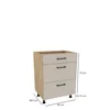 Szafka kuchenna BOSTON DSH-60-2W-1N dąb cremona / Tafla kaszmir | Mebelbos — zdjęcie 3