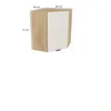 Szafka kuchenna BOSTON GNWU-60 dąb cremona / Ryfla PVC biały mat | Mebelbos — zdjęcie 2