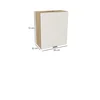 Szafka kuchenna BOSTON GOK-60 okap dąb cremona / Ryfla PVC biały mat | Mebelbos — zdjęcie 2