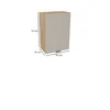 Szafka kuchenna BOSTON G-50 dąb cremona / Ryfla PVC kaszmir mat | Mebelbos — zdjęcie 2