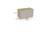 Szafka kuchenna BOSTON GO-60 dąb cremona / Ryfla PVC kaszmir mat | Mebelbos — zdjęcie 2