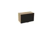 Szafka kuchenna BOSTON GO-60 dąb cremona / Ryfla PVC czarny mat | Mebelbos Szafka kuchenna BOSTON GO-60 dąb cremona / Ryfla PVC czarny mat | Mebelbos