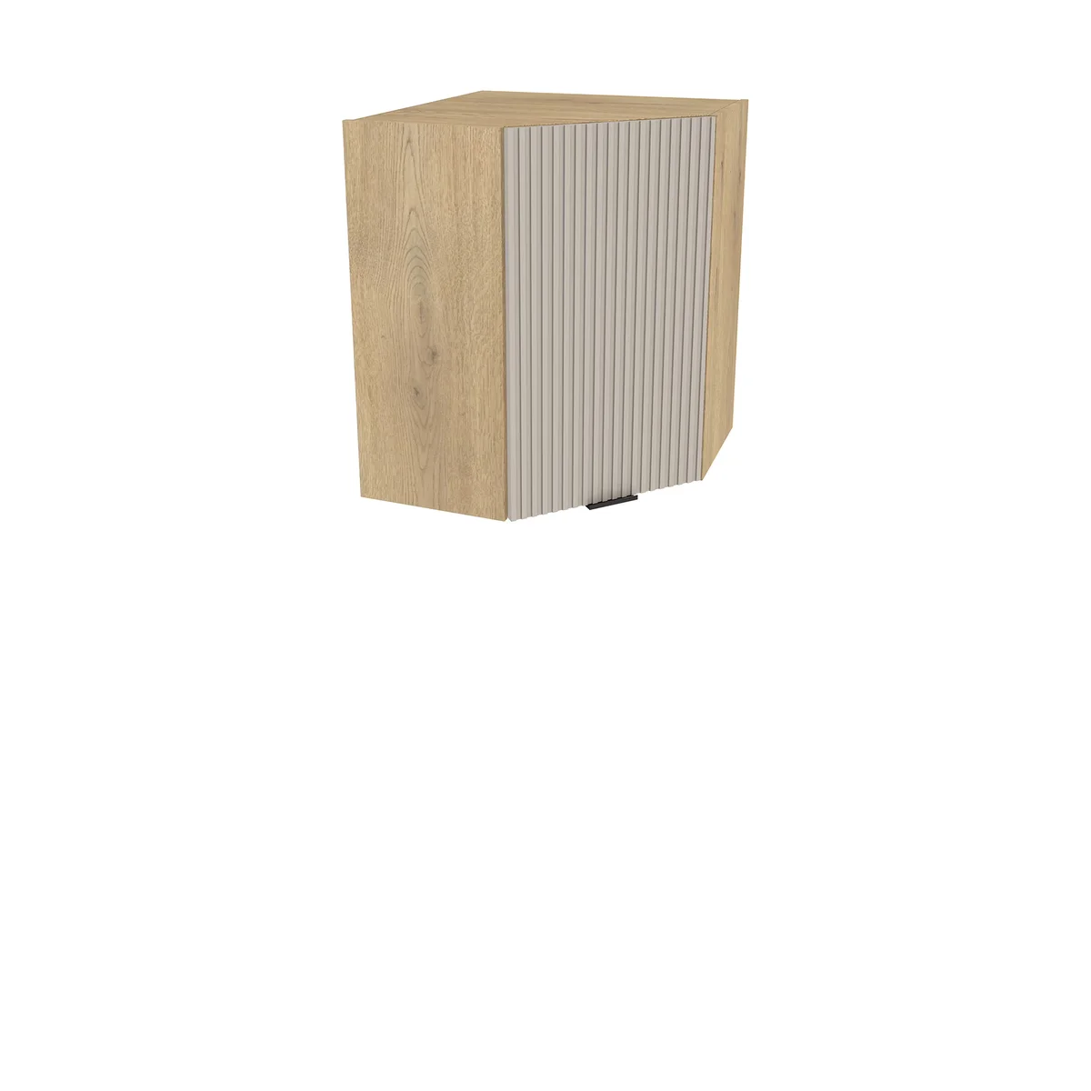 Szafka kuchenna BOSTON GNWU-60 dąb cremona / Ryfla PVC kaszmir mat | Mebelbos