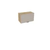 Szafka kuchenna BOSTON GO-60 dąb cremona / Ryfla PVC kaszmir mat | Mebelbos