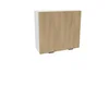 Szafka kuchenna BOSTON G2-80 biały/Ryfla PVC dąb cremona | Mebelbos Szafka kuchenna BOSTON G2-80 biały/Ryfla PVC dąb cremona | Mebelbos