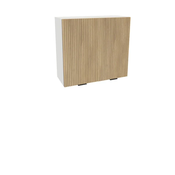 Szafka kuchenna BOSTON G2-80 biały/Ryfla PVC dąb cremona | Mebelbos