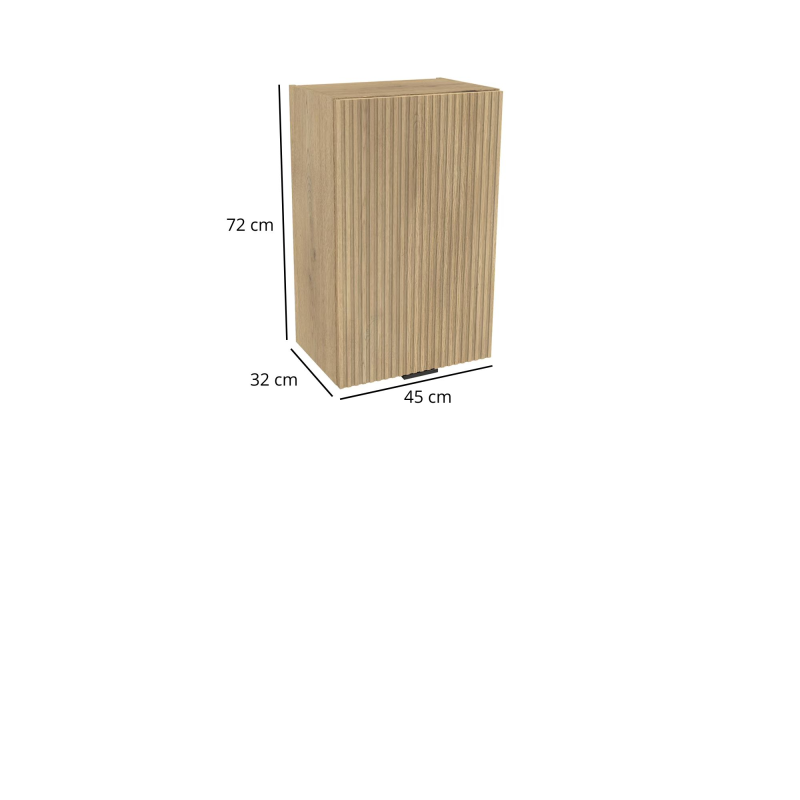 Szafka kuchenna BOSTON G-45 dąb cremona/Ryfla PVC dąb cremona | Mebelbos — zdjęcie 2 Szafka kuchenna BOSTON G-45 dąb cremona/Ryfla PVC dąb cremona | Mebelbos — zdjęcie 2