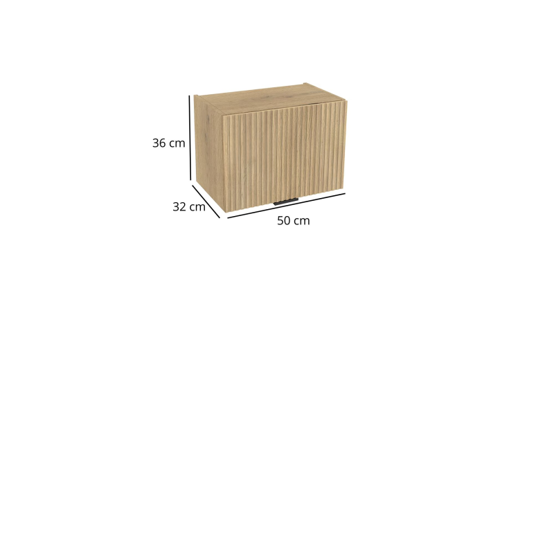Szafka kuchenna BOSTON GO-50 dąb cremona/Ryfla PVC dąb cremona | Mebelbos — zdjęcie 2