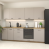 Zestaw 01 BOSTON wer.B 260 cm korpus d.cremona, front Tafla kaszmir | Mebelbos