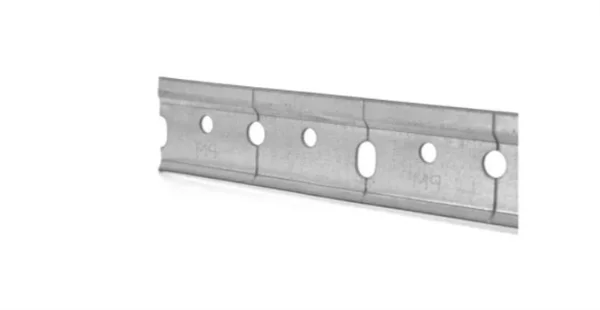 Listwa montażowa metal ocynk bialy 2000MM | Mebelbos