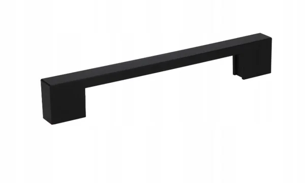 Uchwyt Boston 128 czarny mat | Mebelbos