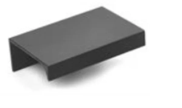 Uchwyt U9 100MM czarny do ramki aluminiowej | Mebelbos