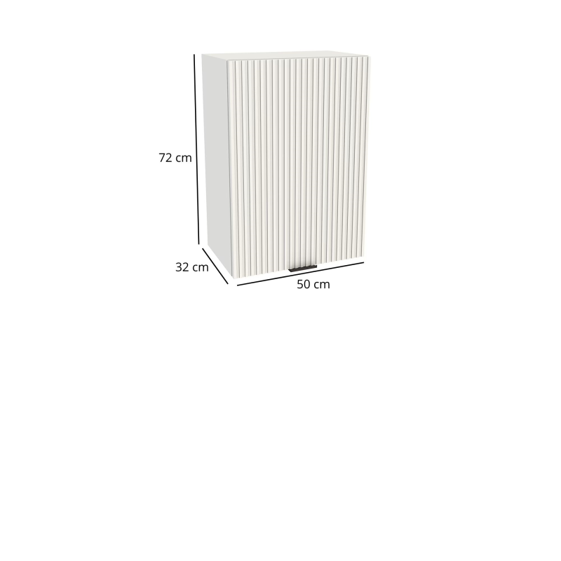 Szafka kuchenna BOSTON G-50 biały / Ryfla PVC biały mat | Mebelbos — zdjęcie 2 Szafka kuchenna BOSTON G-50 biały / Ryfla PVC biały mat | Mebelbos — zdjęcie 2