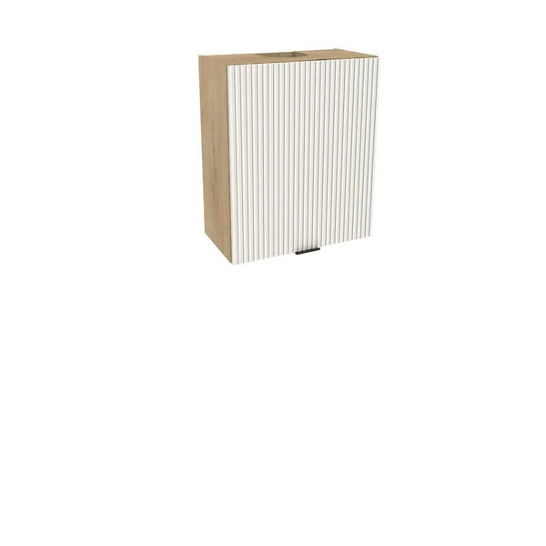 Szafka kuchenna BOSTON GOK-60 okap dąb cremona / Ryfla PVC biały mat | Mebelbos