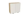 Szafka kuchenna BOSTON G2-80 dąb cremona / Ryfla PVC biały mat | Mebelbos