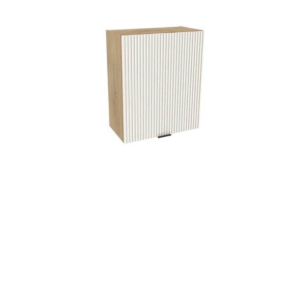 Szafka kuchenna BOSTON G-60 dąb cremona / Ryfla PVC biały mat | Mebelbos