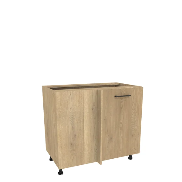Szafka kuchenna BOSTON DNW-105 dąb cremona/Tafla dąb cremona | Mebelbos