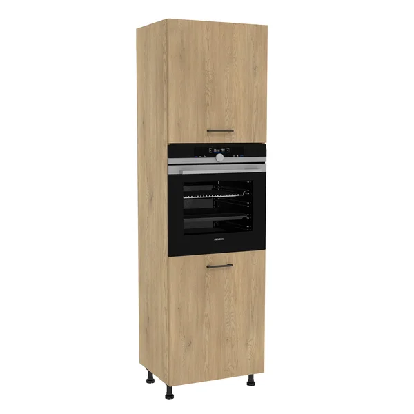 Szafka kuchenna BOSTON DP-60-197 dąb cremona/Tafla dąb cremona | Mebelbos