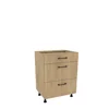 Szafka kuchenna BOSTON DSH-60-2W-1N dąb cremona/Tafla dąb cremona | Mebelbos Szafka kuchenna BOSTON DSH-60-2W-1N dąb cremona/Tafla dąb cremona | Mebelbos