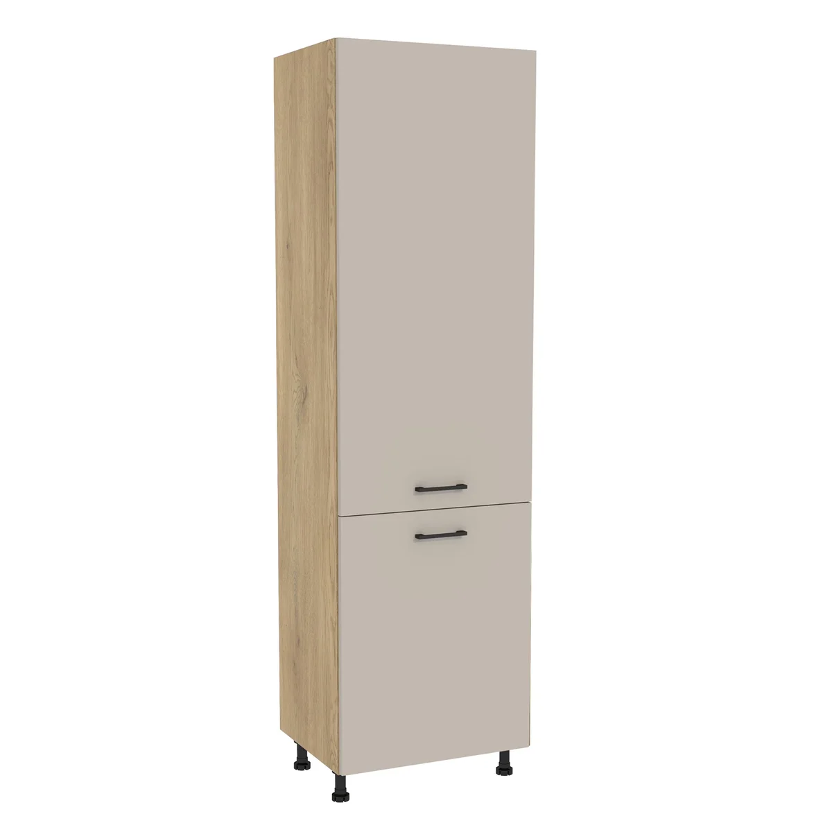 Szafka kuchenna BOSTON DL-60-197 dąb cremona / Tafla kaszmir | Mebelbos